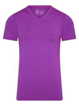 RJ Bodywear Männer Pure Color  Cyclamen Rosa Shirt