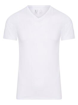 RJ Bodywear Männer Pure Color  Weiß Shirt