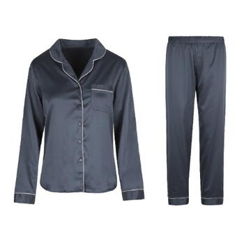 LingaDore Nacht Nine Iron Dunkegrau Pyjama