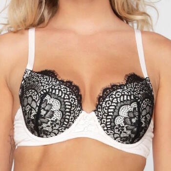 LingaDore Powder Black Hautfarbe/Schwarz Vorgeformter BH