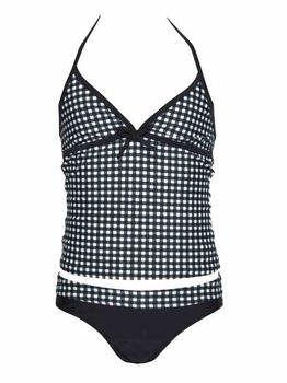 Nickey Nobel Brigitte Schwarz/Weiß Tankini Set