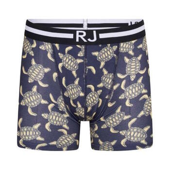 RJ Bodywear Männer Turtles Navy-Blau/Print Sport Boxershort