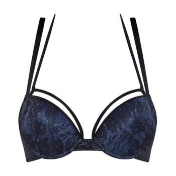 Marlies Dekkers Art Of Love Schwarz/Blau Push Up BH