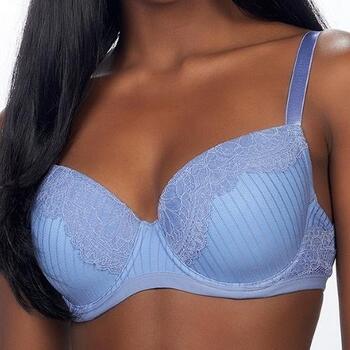 After Eden D-Cup & Up LIZ Blau Vorgeformter BH