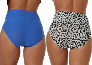 After Eden Unlimited Blau/Print Slip