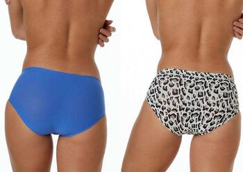 After Eden Unlimited Blau/Print Slip