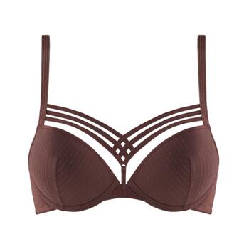 Marlies Dekkers Dame de Paris Braun/Print Push Up BH