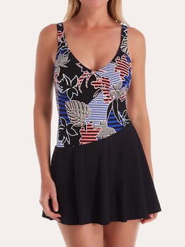 Anita Bademode Sosana Schwarz/Print Badeanzüge