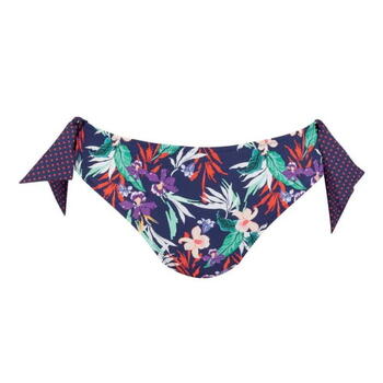 Rosa Faia Bademode Lynn Navy-Blau/Print Bikini Slip