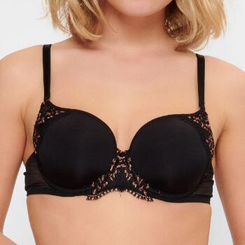 LingaDore In love with embroidery Schwarz/Kupfer Vorgeformter BH