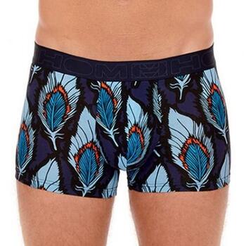 HOM Sormiou Navy-Blau/Print Boxershort