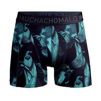 Muchachomalo Birds Navy-Blau/Print Jungen Boxershort