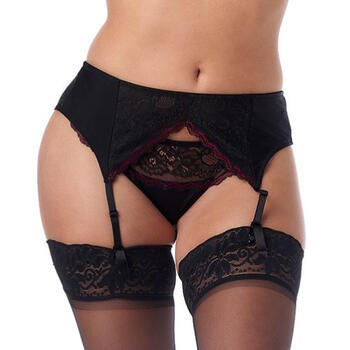 After Eden Bardeau Schwarz Strumpfhalter