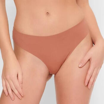 LingaDore Täglich Soft Sensation Leder Braun String