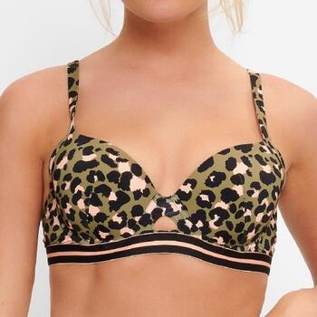 LingaDore Strand Black Panter Animal print Gemoldefer Bikini BH
