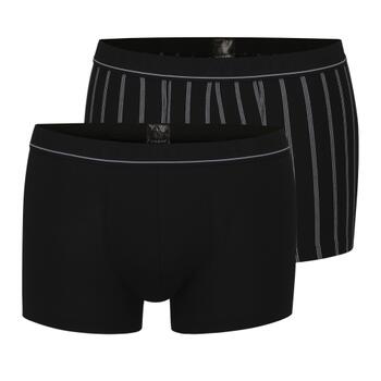 Bugatti Venetië Schwarz/Print Boxershort