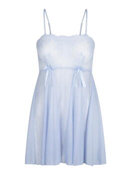 LingaDore Nacht Heather Blue Baby Blau Slipdress