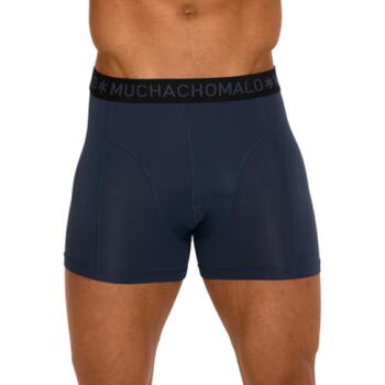 Muchachomalo Micro Navy-Blau Sport Boxershort