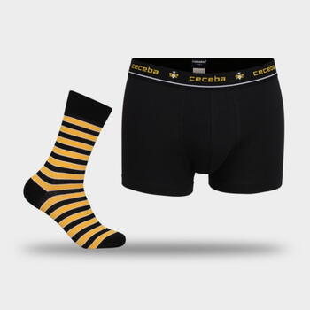DDO Special Pants & Socks Schwarz/Gelb Boxershort