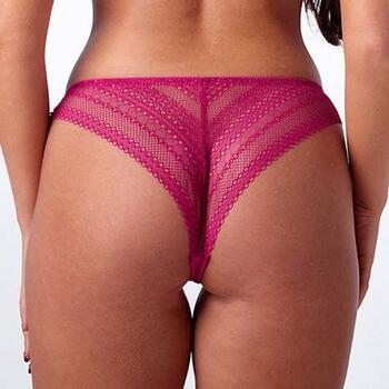 After Eden D-Cup & Up Dee Hot Pink Brasilianischer Slip
