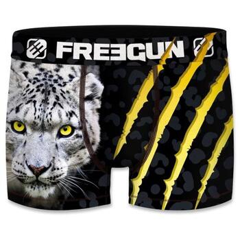 Freegun Panther Schwarz/Print Sport Boxershort