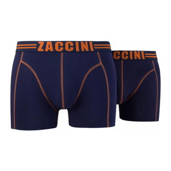 Zaccini Tone in Tone  Navy-Blau Boxershort