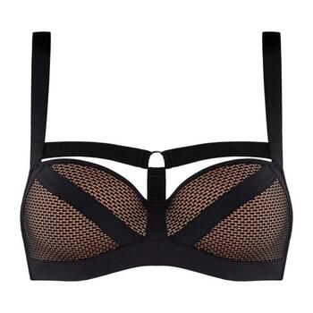 Marlies Dekkers Wing Power Schwarz Vorgeformter BH