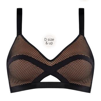 Marlies Dekkers Wing Power Schwarz Ohne Bügel BH