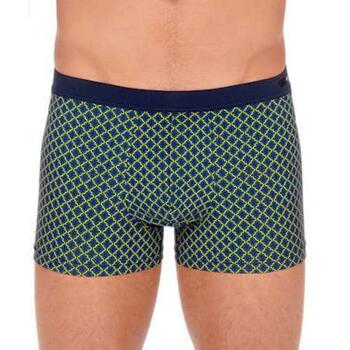 HOM Eze Navy-Blau/Print Boxershort