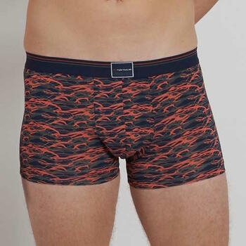 Tom Tailor Blue/Green All over  Blau/Print Sport Boxershort