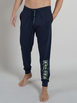 Tom Tailor Nature Navy-Blau Pyjamahose