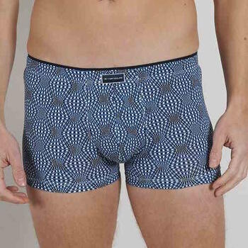 Tom Tailor caleidoscoop Blau/Print Sport Boxershort
