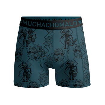 Muchachomalo Batik Blau/Print Boxershort