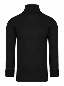 Beeren Unterwäsche Collar Schwarz Unisex Thermo T-Shirt