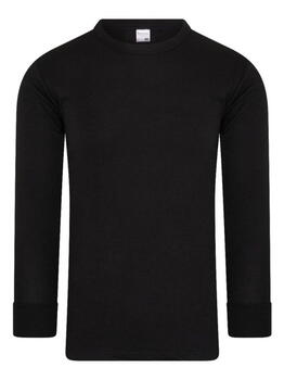 Beeren Unterwäsche Basic Schwarz Herren Thermo T-Shirt