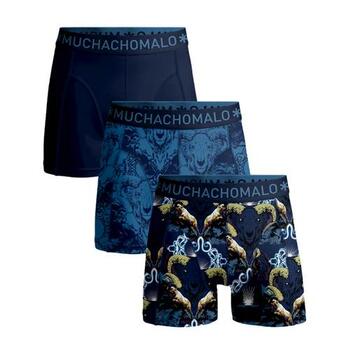 Muchachomalo Goat Blau/Print Boxershort