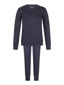 Charlie Choe Wandering Nights Navy-Blau Pyjama