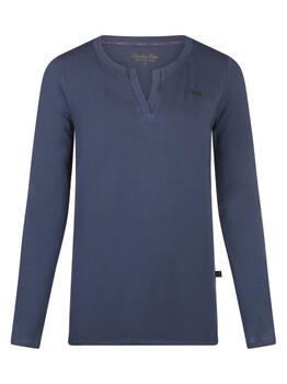 Charlie Choe Wild Nights Navy-Blau Schlafshirt