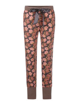 Charlie Choe Flower Nights Anthrazit Pyjamahose