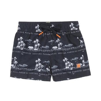  DJ DutchJeans Island Schwarz/Weiß Badehose