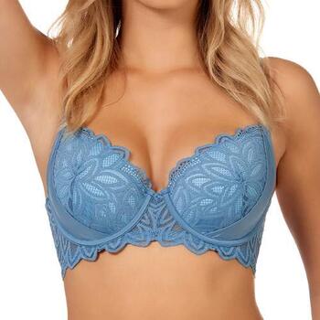 After Eden D-Cup & Up Syl Jeans Blau Vorgeformter BH
