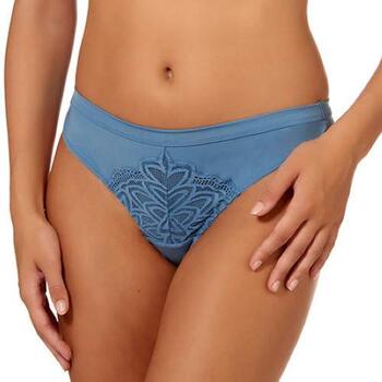After Eden D-Cup & Up Syl Jeans Blau String