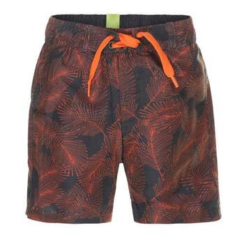  DJ DutchJeans Feather Orange/Print Badehose