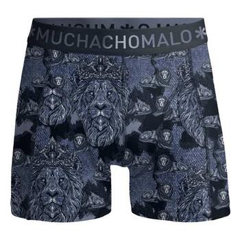 Muchachomalo Lion Blau/Print Boxershort