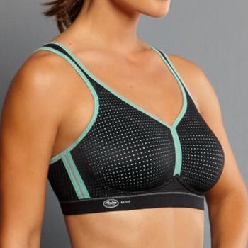 Anita Aktiv Performance Schwarz/Blau Sport BH