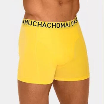 Muchachomalo Light Cotton Solid Gelb Boxershort