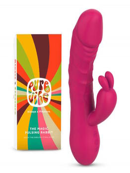 PureVibe Magic Pulsing Rosa Kaninchen Vibrator