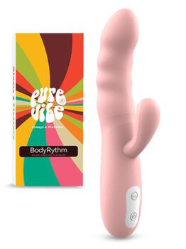 PureVibe BodyRythm Pastellrosa Kaninchen Vibrator