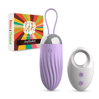 PureVibe JoyBullet Violett Vibrierende Eier