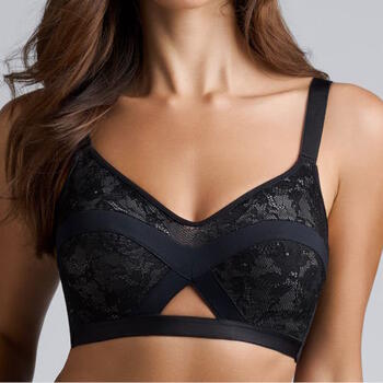 Marlies Dekkers Wing Power Grau/Schwarz Ohne Bügel BH